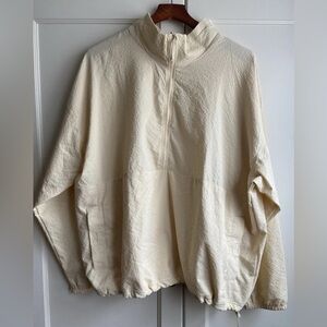 Columbia Women's Sucker for Summer Light Yellow Pullover Jacket Top Size 3X NWOT
